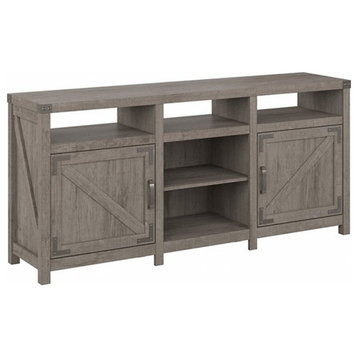 Cottage Grove 65W TV Stand for 75 Inch TV in Restored Gray - Engineered Wood