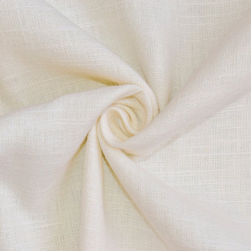 Heavy Linen Fabric By The Yard, Ivory Linen Fabric, Upholstery Linen Fabric