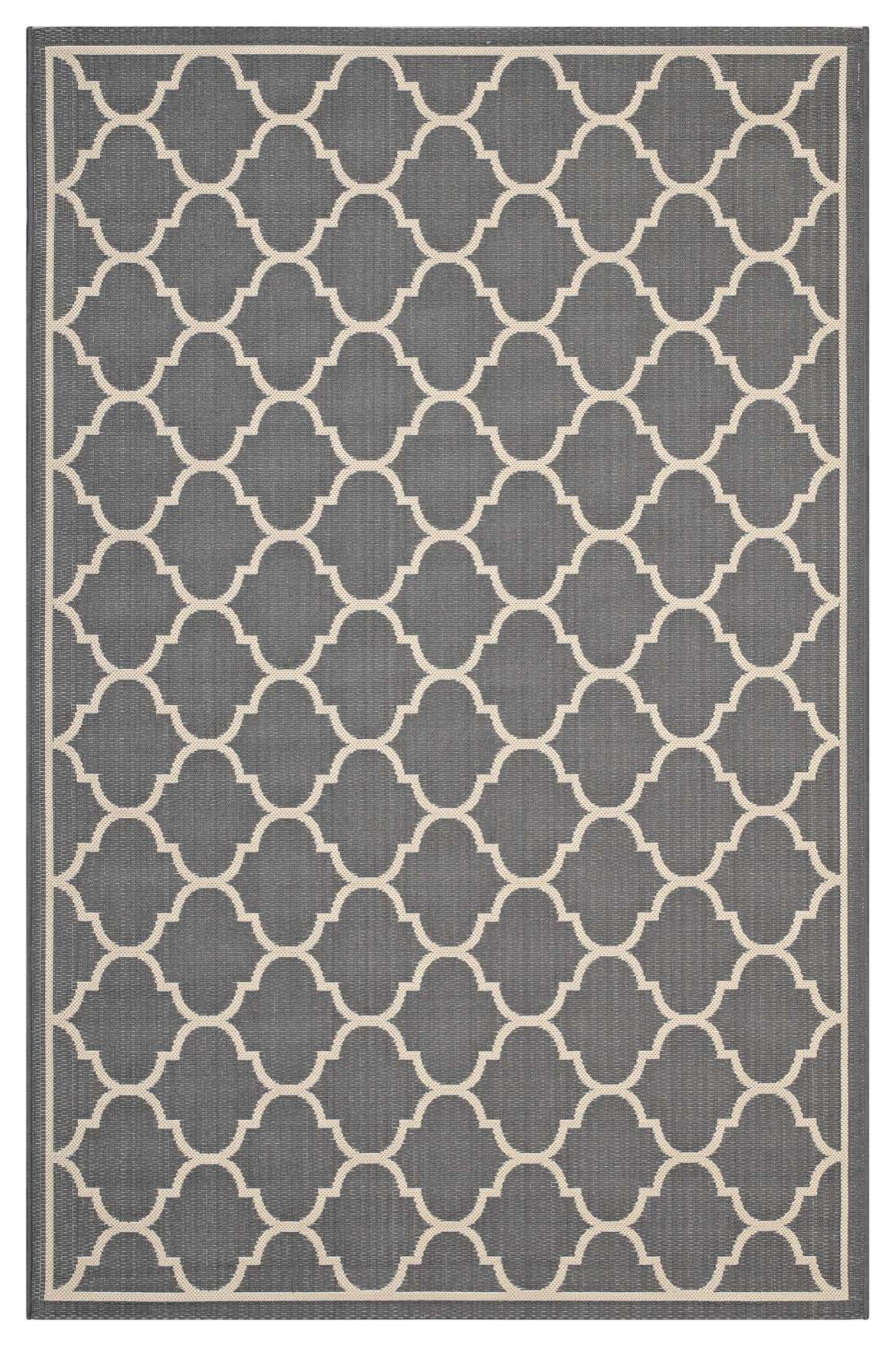 Avena Moroccan Quatrefoil Trellis Indoor/Outdoor Area Rug - Durable ...