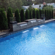 Retaining wall/landscape
