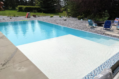 Inspiration for a pool remodel in Calgary