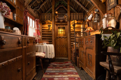 This is an example of a small bohemian home in Essex.