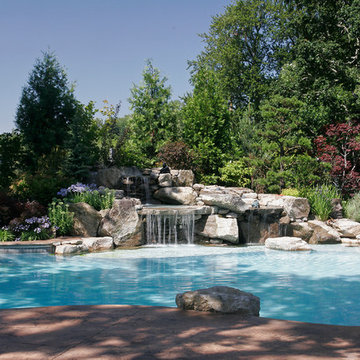 Water Feature and Pool