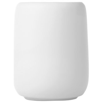 Sono Bathroom Tumbler, White