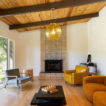 Warm Mid-Century Modern Home Remodel