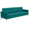 Loft 2 Piece Upholstered Fabric Sofa and Loveseat Set by Modway