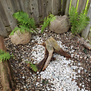 Forest inspired dry creek - Markham