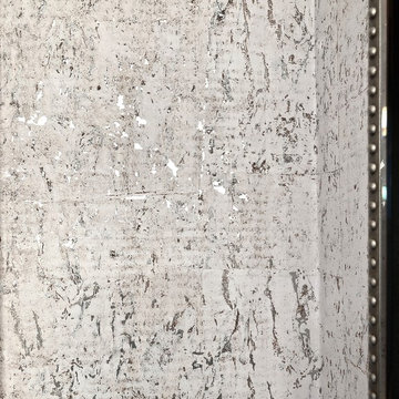 Cork Metallic Wallpaper