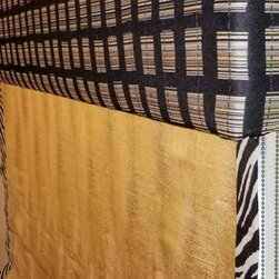 Flat and Hobbled Roman Shades - Products
