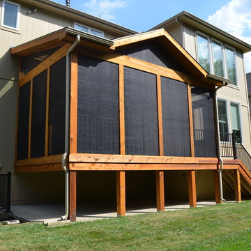 Cedar and Composite Deck
