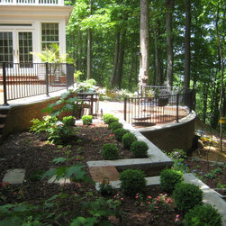 r010 Custom Curved Iron Railings - Home Fencing And Gates