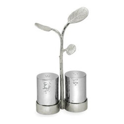 Michael Aram "Botanical Leaf" Salt & Pepper Caddy - Salt And Pepper Shakers And Mills