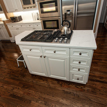Open Floor Plan Kitchen, Dining, and Living Room