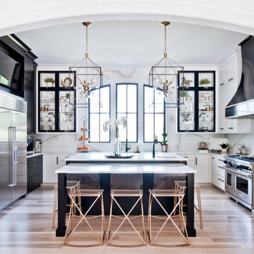 Modern Kitchen Remodel with Custom Cabinets + Countertops