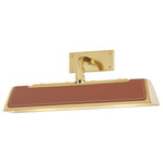 Hudson Valley Lighting - Holtsville 2 Light Wall Sconce, Aged Brass/Saddle Finish, Without Dimmer - Features: