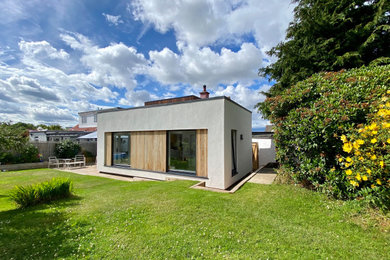 This is an example of a modern house exterior in Edinburgh.