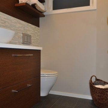 Spa basement bathroom