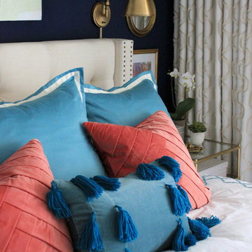 Bold & Eclectic Master Bedroom