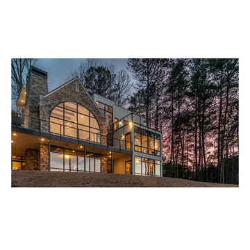 Modern Lake House