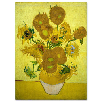 Vincent van Gogh 'Sunflowers 1887' Canvas Art, 19x14
