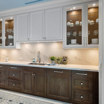 Transitionally Sound Contemporary Kitchen Renovation in Los Angeles CA