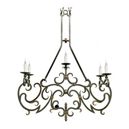 Hand Forged Iron Chandelier Designs - Products