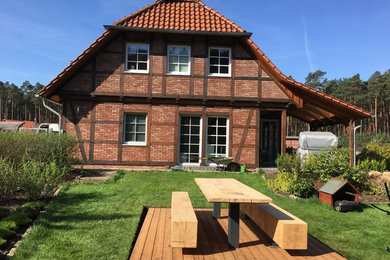 Mittelgroße Landhausstil Wohnidee in Hannover