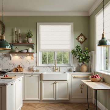 Alvin Linen Blend Cordless Roller Shades by TWOPAGES