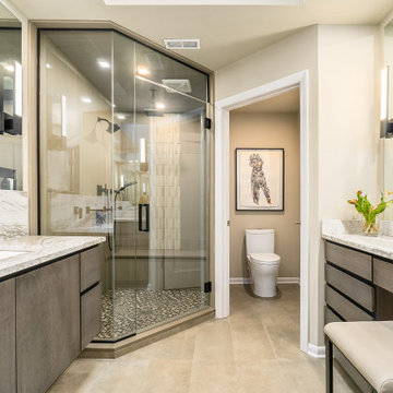 Transitional Master Bathroom