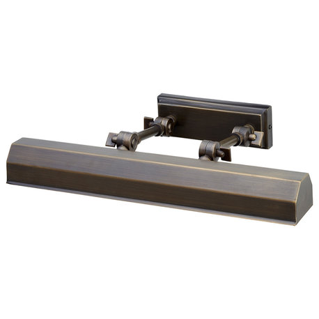 Chawton 1 Light Medium Picture Light in Dark Bronze