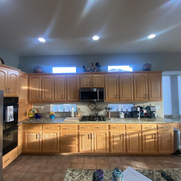 WS KITCHEN REMODEL, COPPER VALLEY CA.