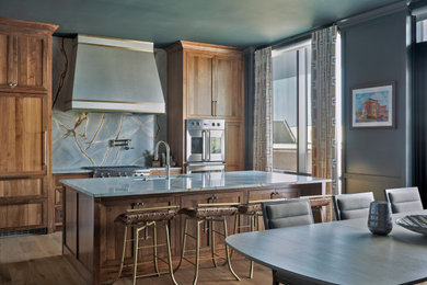 Inspiration for a transitional kitchen remodel in Atlanta