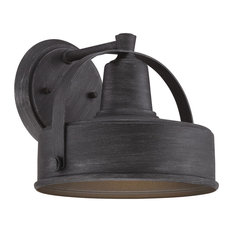 Designers Fountain 33141 Portland-DS 11"W 1 Light Dark Sky - Weathered Pewter