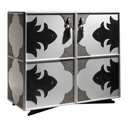 VALENTINA HIGH CABINET CUSTOM MADE S1225 - Media Cabinets