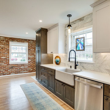 Small Transitional Kitchen Design Potomac, MD
