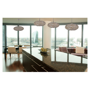 Solstice Collection 6-Light 24" Chandelier