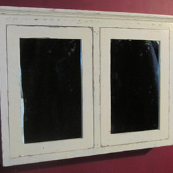 Antique White Cottage Style Medicine Cabinets - Bathroom Cabinets