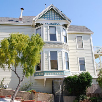 Large Victorian Exterior Painting Project