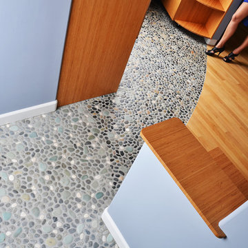 Pebble tile Java Grey Kitchen