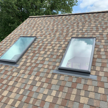 GAF Shingle & Velux Skylights Installation, Newtown Square PA 19073