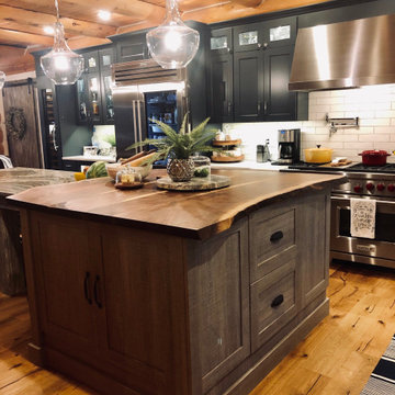 Pierson Log Cabin Kitchen Remodel