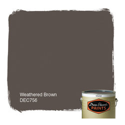 Dunn-Edwards Paints Weathered Brown DEC756 - Paint