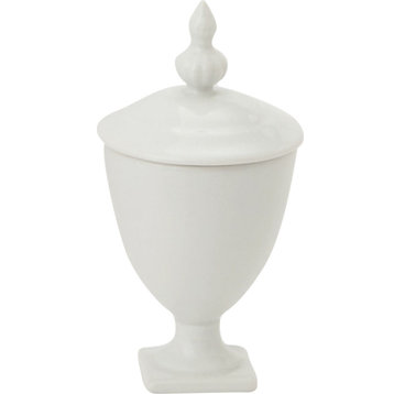 Beaufort Mini Urn, White