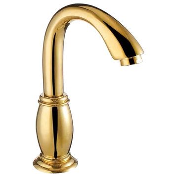 Bathselect Pristine Commercial Automatic Sensor Faucet Gold Brass