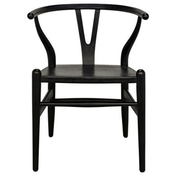 Breigh Chair, Charcoal Black Set of 2, Charcoal Black
