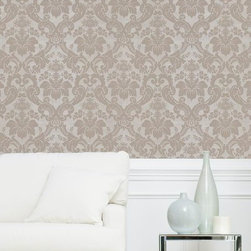 Century Classic - Velvety Damask Wallpaper G580205 - Wallpaper
