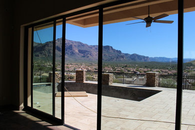 Home design - contemporary home design idea in Phoenix