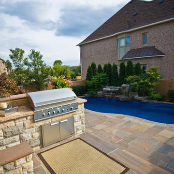 Backyard Lagoon Poolscape