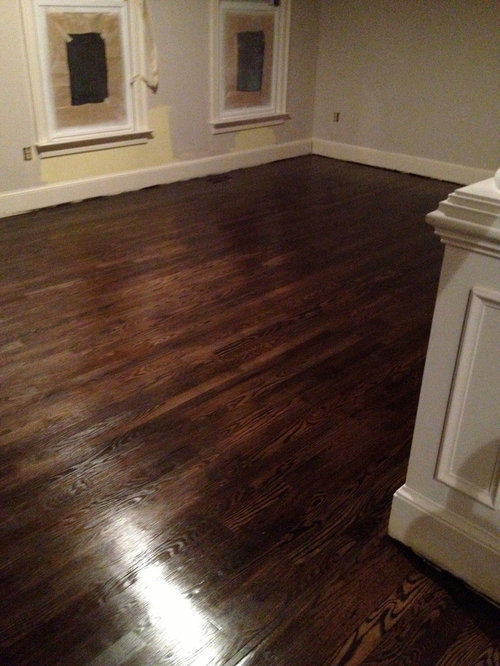 Help Fixing Stained Floors After, Hardwood Floor Stain And Polyurethane