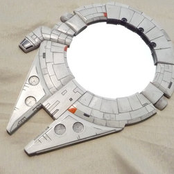 Millennium Falcon Mirror - Wall Mirrors